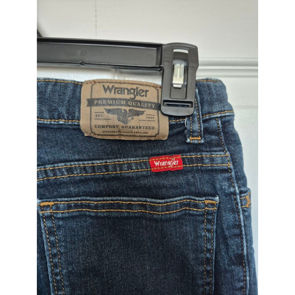 Boys Wrangler Blue Jeans Size 10 - Picture 3 of 4